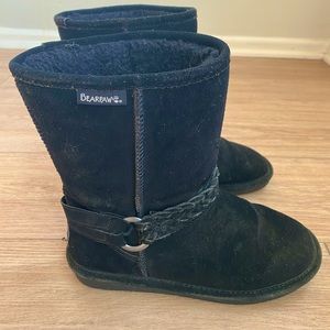 Black Bearpaw Boots, Size 8